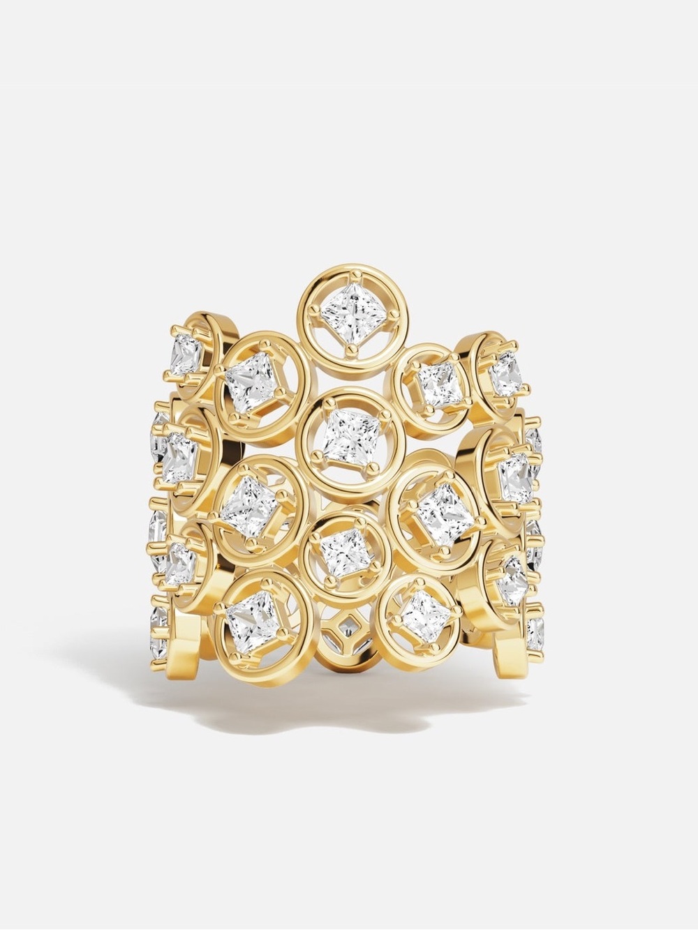 APM Monaco Les Bulles d'Eau Triple Ring